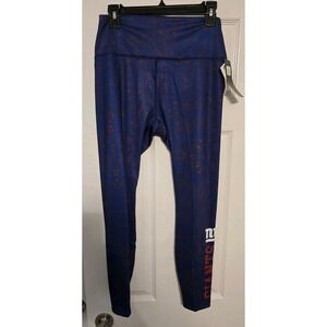 New York Giants Womens Leggings Yoga Pants XL NFL Team Apparel NWT Foco Forever